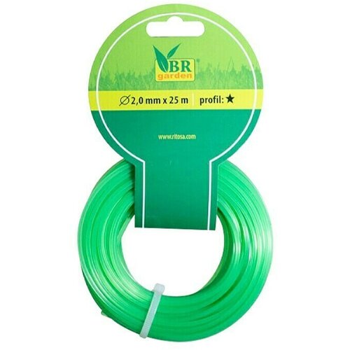 BR GARDEN Zamjenska nit za košnju trave (Debljina niti: 2 mm, Oblik niti: U obliku zvijezde, 25 m) Cijene