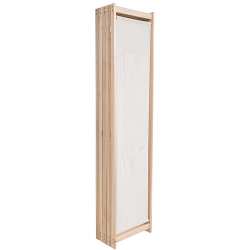 Maison Chic Paravan - Sobne pregrade 5-delni blago 200x170x4 cm krem, (22111420) Cene