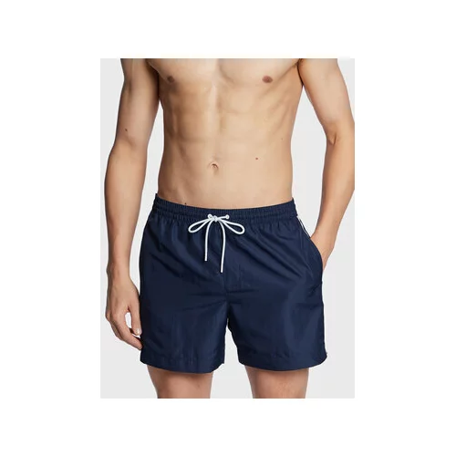 Calvin Klein Swimwear Kopalne hlače KM0KM00810 Mornarsko modra Regular Fit