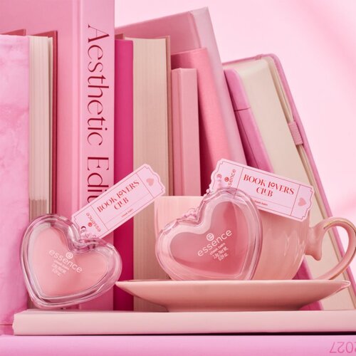 Essence BOOK LOVERS CLUB kremasto rdečilo odtenek 01 Chapter: Pink Poetry 2.8 g Slike
