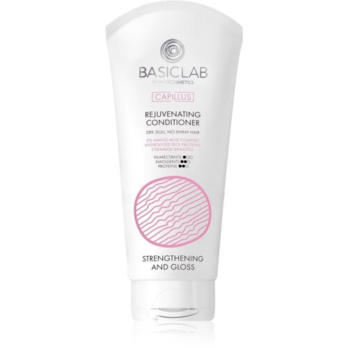 BasicLab Dermocosmetics Capillus regeneracijski balzam za močne, grobe in suhe lase 100 ml Slike