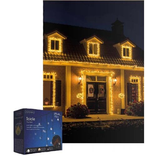  Spoljašnji novogodišnji LED svetleći niz 750cm Toplo bela Lumineo Icicle 494825 Cene