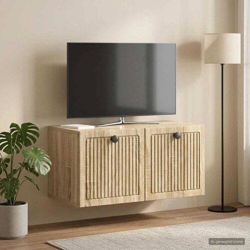 TV ormar za zid Zidne Hrast sonoma 59,5 x 31 x 30 cm Cene