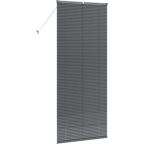  Zavjesa za prozor sa zavjesama Ostalo Tamnosiva 80 x 130 cm Aluminij Slike