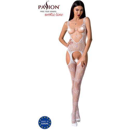 Passion Bodystocking BS075 White Cene