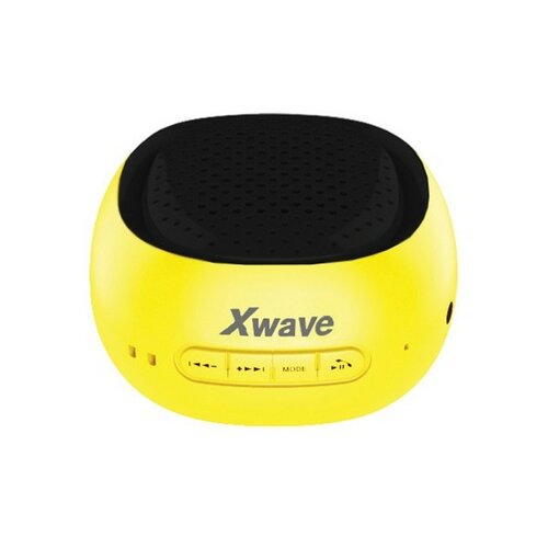 X Wave B COOL, Bluetooth/FM/MicroSD/USB, žuto/crni zvučnik Slike