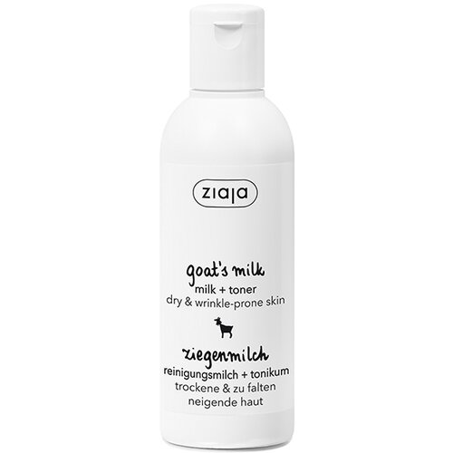 Ziaja Goat's Milk čistilno mleko + tonik za obraz 2 v 1 200 ml Cene