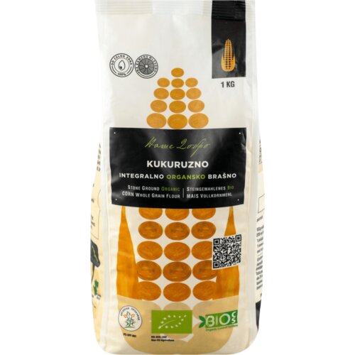 Nepoznato Kukuruzno integralno brašno NAŠE DOBRO organsko 1kg Cene