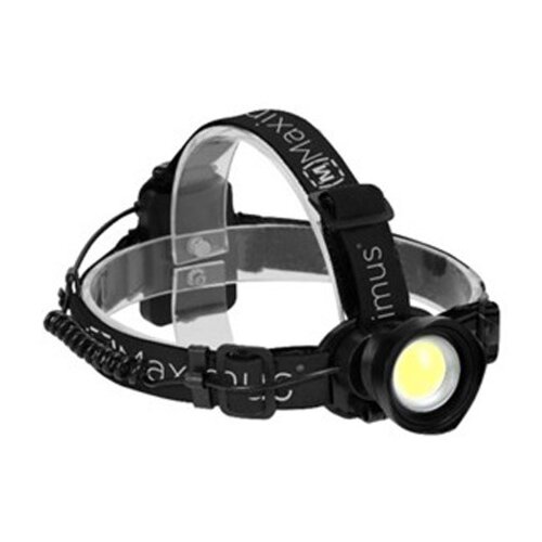Maximus Lampa za glavu 400LM+3 baterije M-HDL-005-DU Slike