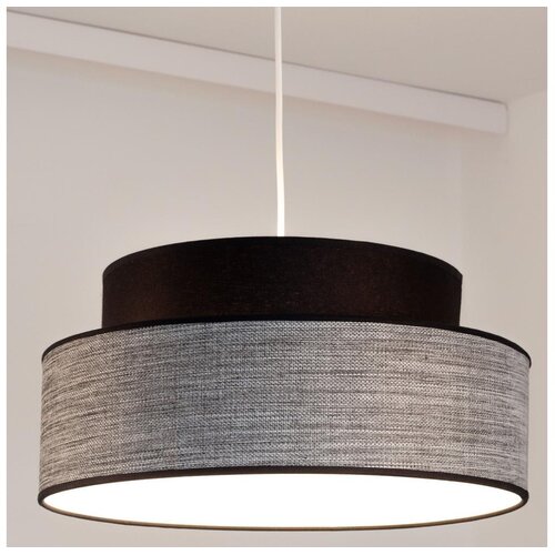 Visilica na sajli GRACE 1xE27/60W/230V, prečnik 40 cm, crna/siva Cene