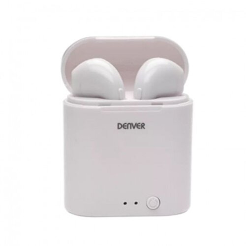 Denver TWE-36MK2 True Wireless Slu&amp;scaron;alice In Ear Headset Bijela Slike