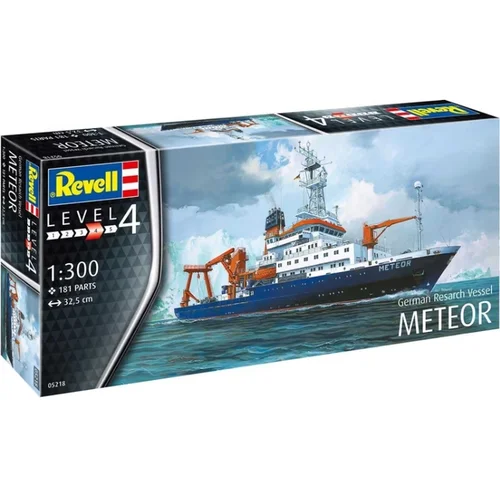 Revell 05218 German Research Vessel Meteor model broda za sastavljanje 1:300