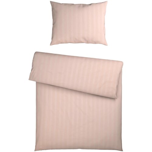 Dieter Knoll POSTELJNINA 140/200 cm damast krem barve Slike