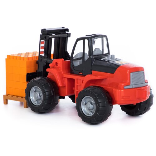 Polesie Veliki vilju&amp;scaron;kar za decu PowerTruck + Supermix set konstruktora 30 delova ( SW11990 ) Slike