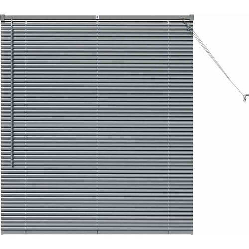  Venecijanski zastore Tamno siva 130 x 110 cm Aluminij Slike