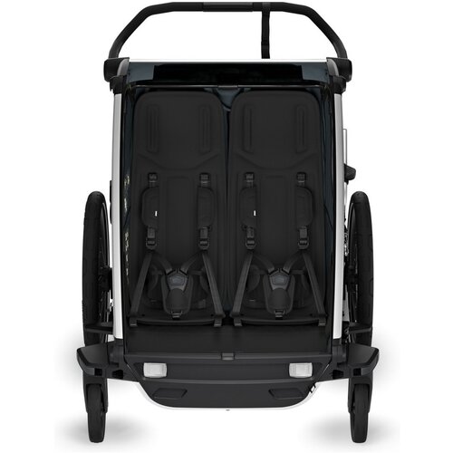 Thule &amp;scaron;portni voziček kolesarski double Chariot Cross 2 dark slate Slike