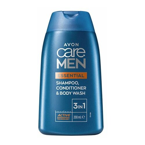 Avon care Men Essential 3u1 šampon, balzam i kupka 200ml Slike
