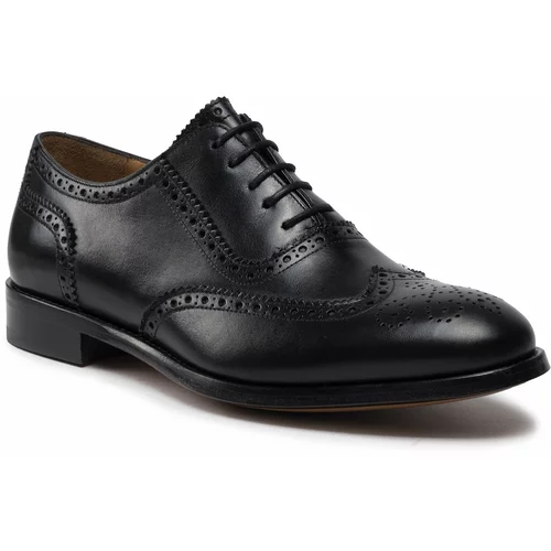 Lord Premium Nizki čevlji Brogues 5501 Black L01