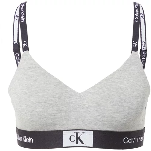 Calvin Klein Underwear Nedrček siva / črna / bela
