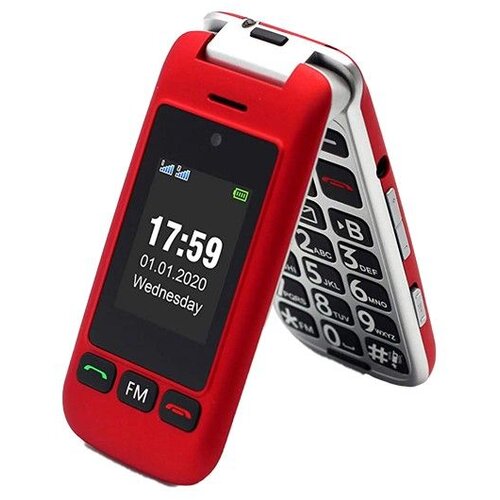  Telefon na tipke Artfone F20 preklop Red Cijene