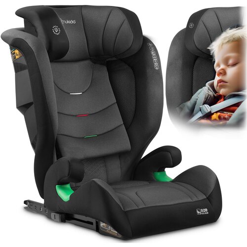 Janshop Nukido Louis Soft avtosedež črno-siv 15-36 kg ISOFIX, (21634691) Cene