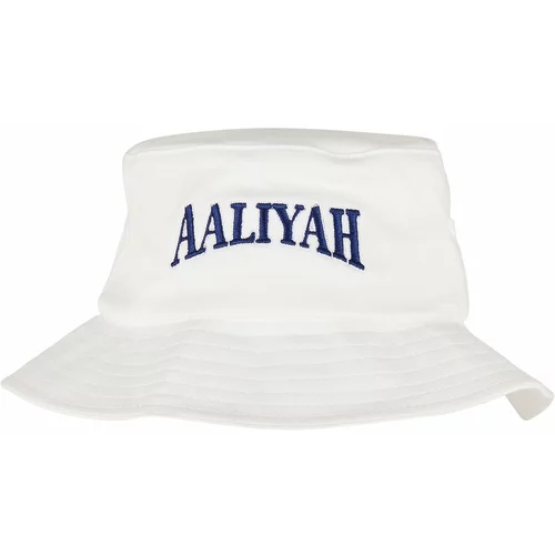 MT Accessoires Aaliyah Logo Bucket Hat White