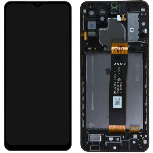 Samsung Originalni zaslon A32 4G: LCD zaslon na dotik, servisni paket - crn, (21733298) Slike