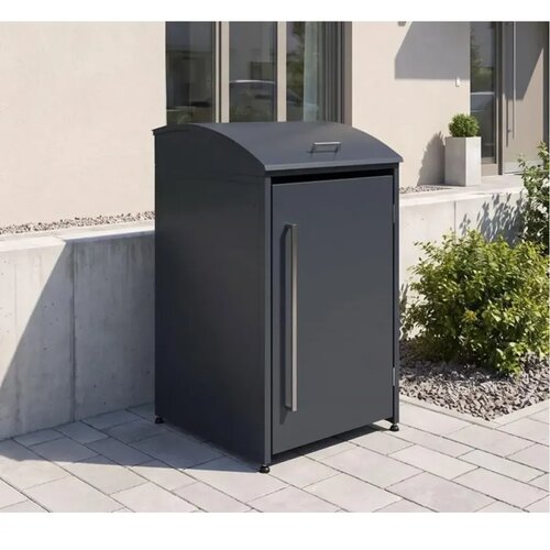 WESTMANN Moderna 1 | Metalno spremi&scaron;te za 1 kantu za smeće | 1 x 240 L | Antracit - BRANDED IN GERMANY Cijene