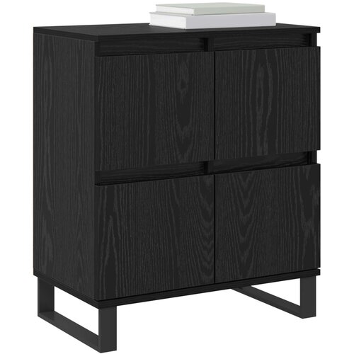  Kreveta 2 pcs Crni hrast 60 x 35 x 70 cm Slike