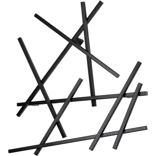 Spinder Design Črn kovinski stenski obešalnik Matches – Cene