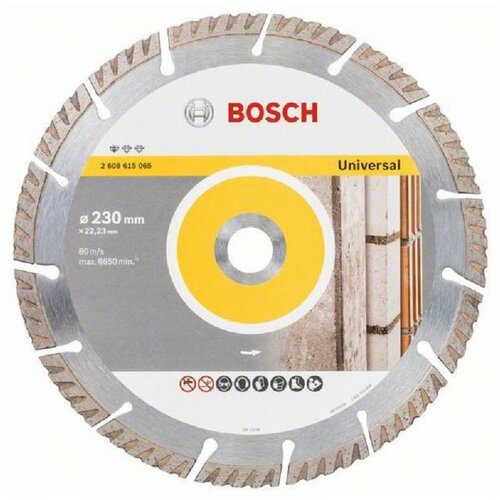 Bosch dijamantska rezna ploča Standard for Universal 230x22,23 2608615065, 230x22.23x2.6x10mm Cene