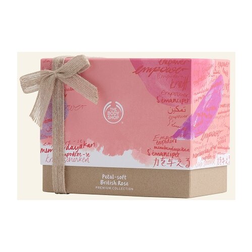 The Body Shop poklon paket za negu tela Petal-Soft British Rose Premium Collection Slike