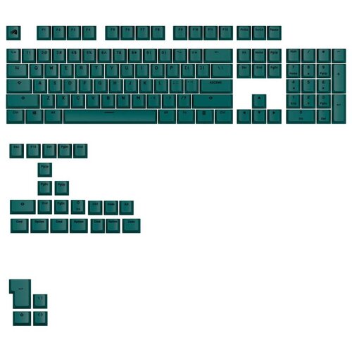 Glorious Keycaps GPBT Basic - Totem Green Cene