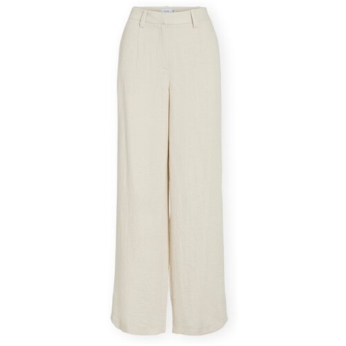 Vila Hlače Chino / Carrot Flea Trousers - Birch Bež Slike