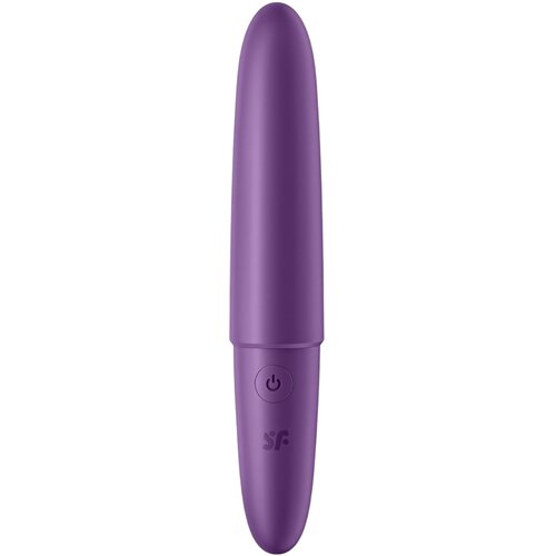Satisfyer Ultra Power Bullet 6 - punjivi vodootporni vibrator (ljubičasti) Slike
