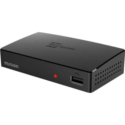 TELE System Prijemnik zemaljski, DVB-T2, H.265/HEVC, SCART, USB &amp;ndash; MINION/01 Slike