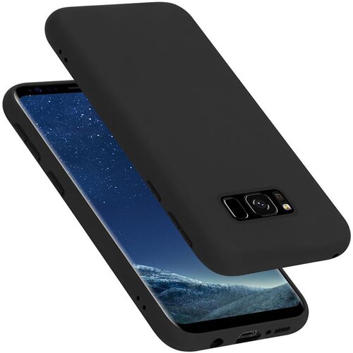 Cadorabo Case, združljiv s Samsungom v tekoči črni barvi - za&amp;scaron;čitni pokrov iz fleksibilnega silikona TPU, (20586158) Slike