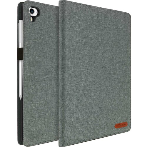 AVIZAR Etui iz blaga z držalom za kartico in videoposnetkom, kolekcija Fashion - siva str. iPad 5 / iPad 6 / iPad Air, (21123680) Cene