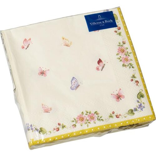 Salvete 25*25CM 20/1 0032 BUTTERFLIES Slike