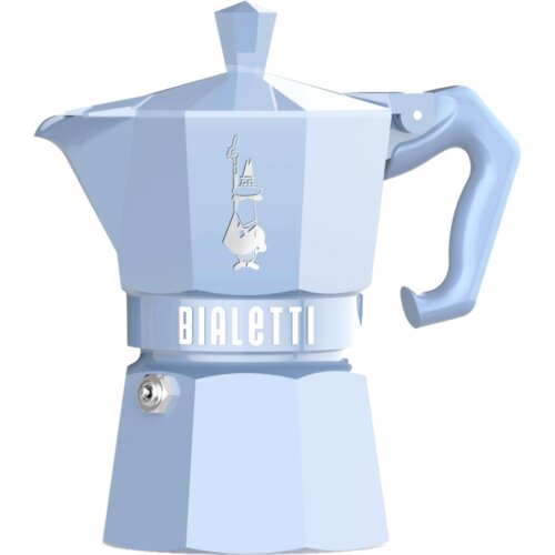 Bialetti Exclusive Moka Express - svetlo modra - 3 skodelice Cene