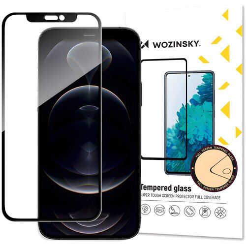 Wozinsky zaštitno kaljeno staklo za Apple iPhone 13 Pro Max - Crna Cene