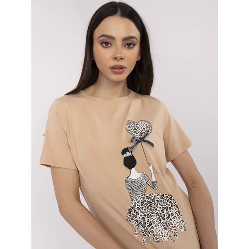 Calimera Blouse-CLM-BZ-1702.89-camel Cene