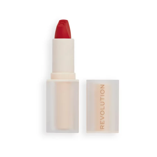 Revolution šminka - Lip Allure Soft Satin Lipstick - Vibe Red
