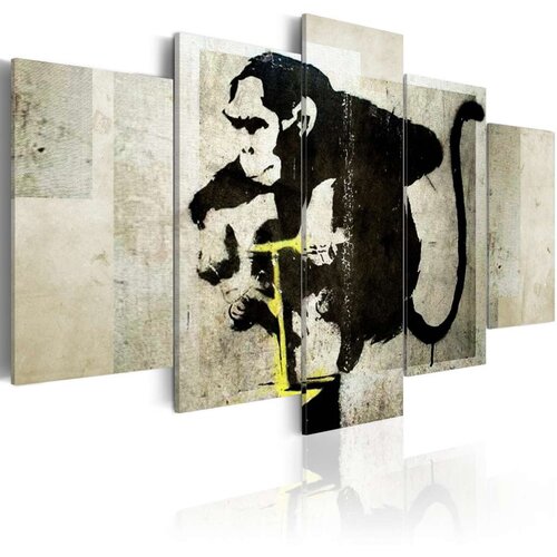  Slika - Monkey TNT Detonator (Banksy) 200x100 Slike