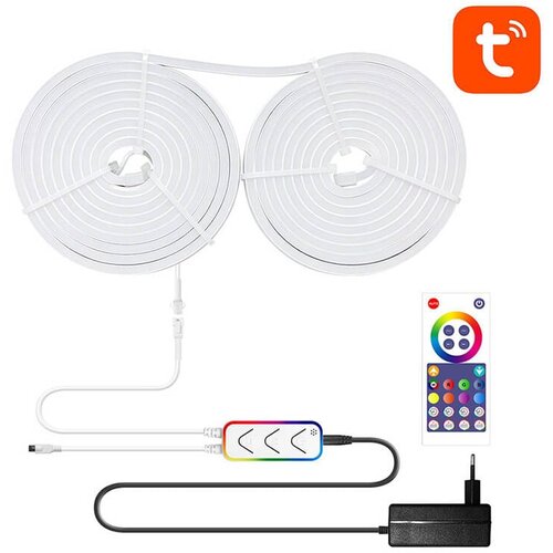 Pametni WiFi RGBIC LED svetlobni trak v mat cevi 5m IP68 Tuya Alexa Google assistant Cene