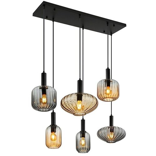 Globo 15719-6 - Luster na sajli VALLETTA 6xE27/60W/230V Cene