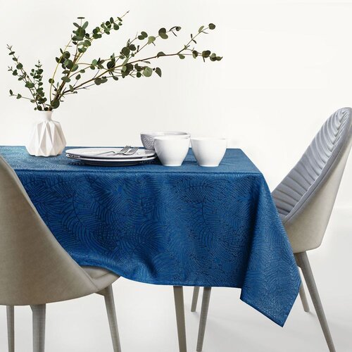 AmeliaHome Stolnjak Gaia &amp;oslash; 150 cm, indigo Slike