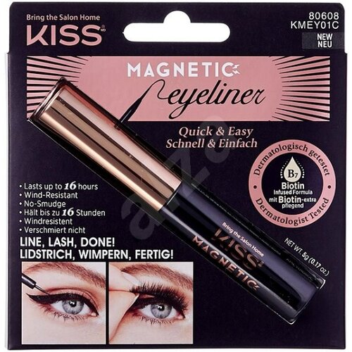 Kiss Magnetic Eyeliner magnetno gel črtalo 5 g Cene