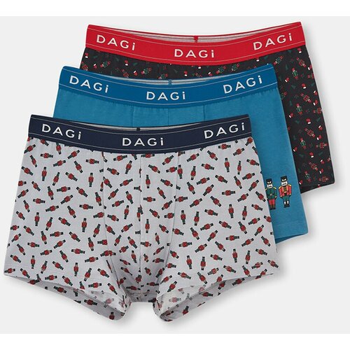 Dagi Boxer Shorts - Navy blue Slike
