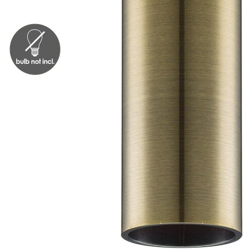  visilica na lanku SAGA 1xE27/40W/230V mesing Slike